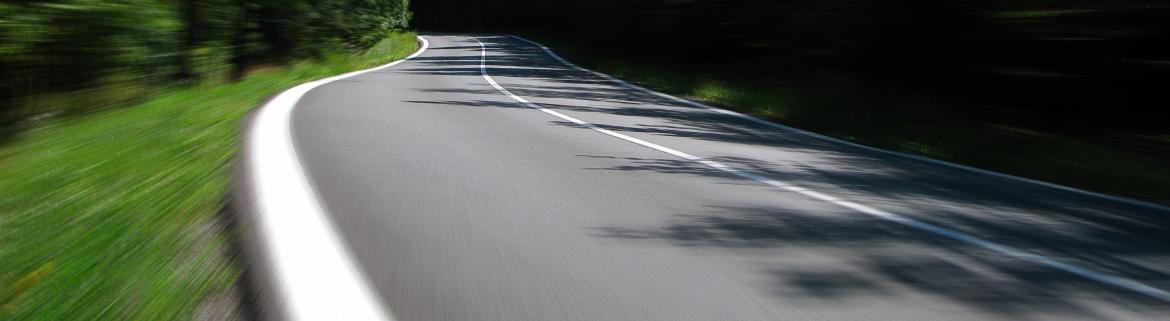 Road at speed
